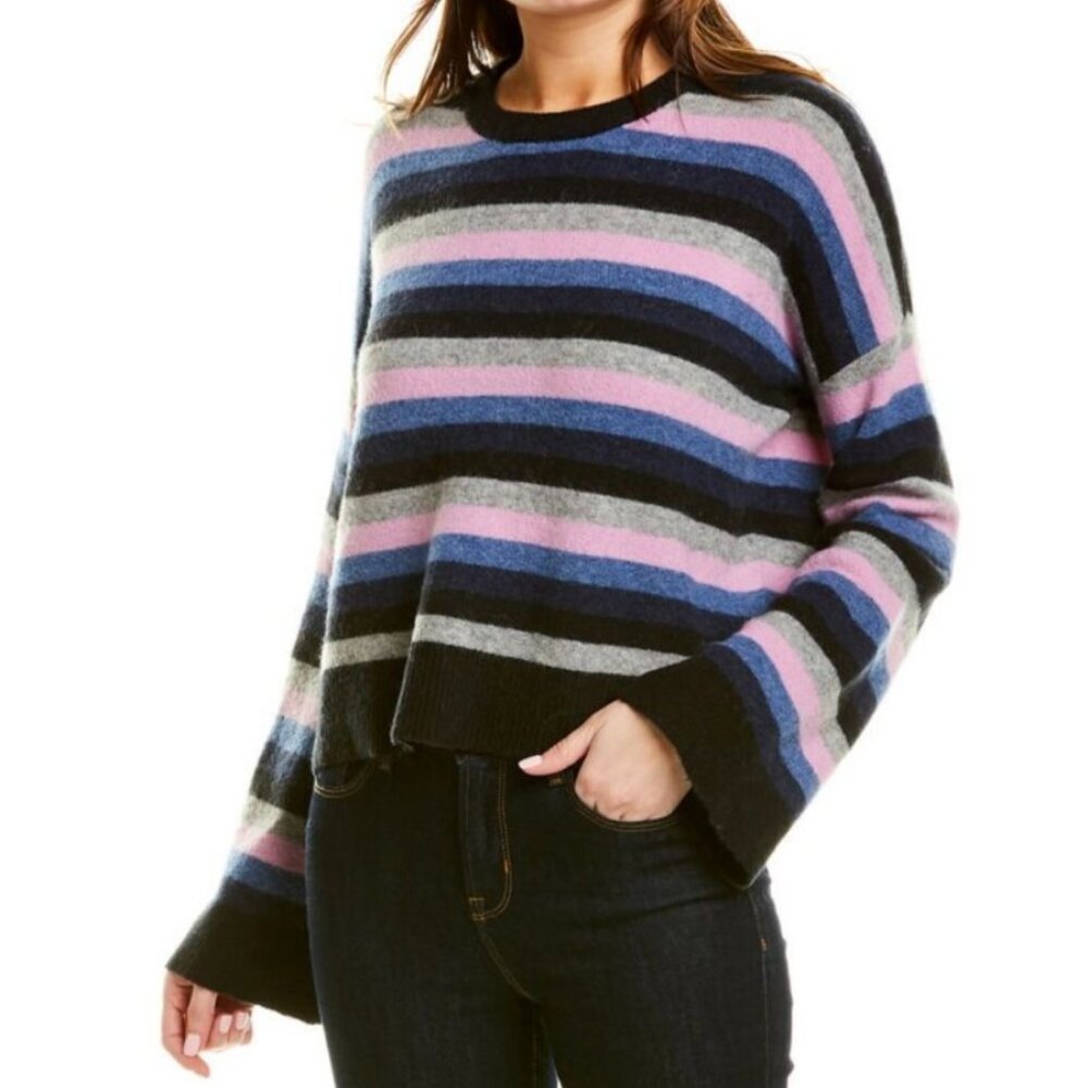 Madewell Cardiff Striped Crewneck Sweater